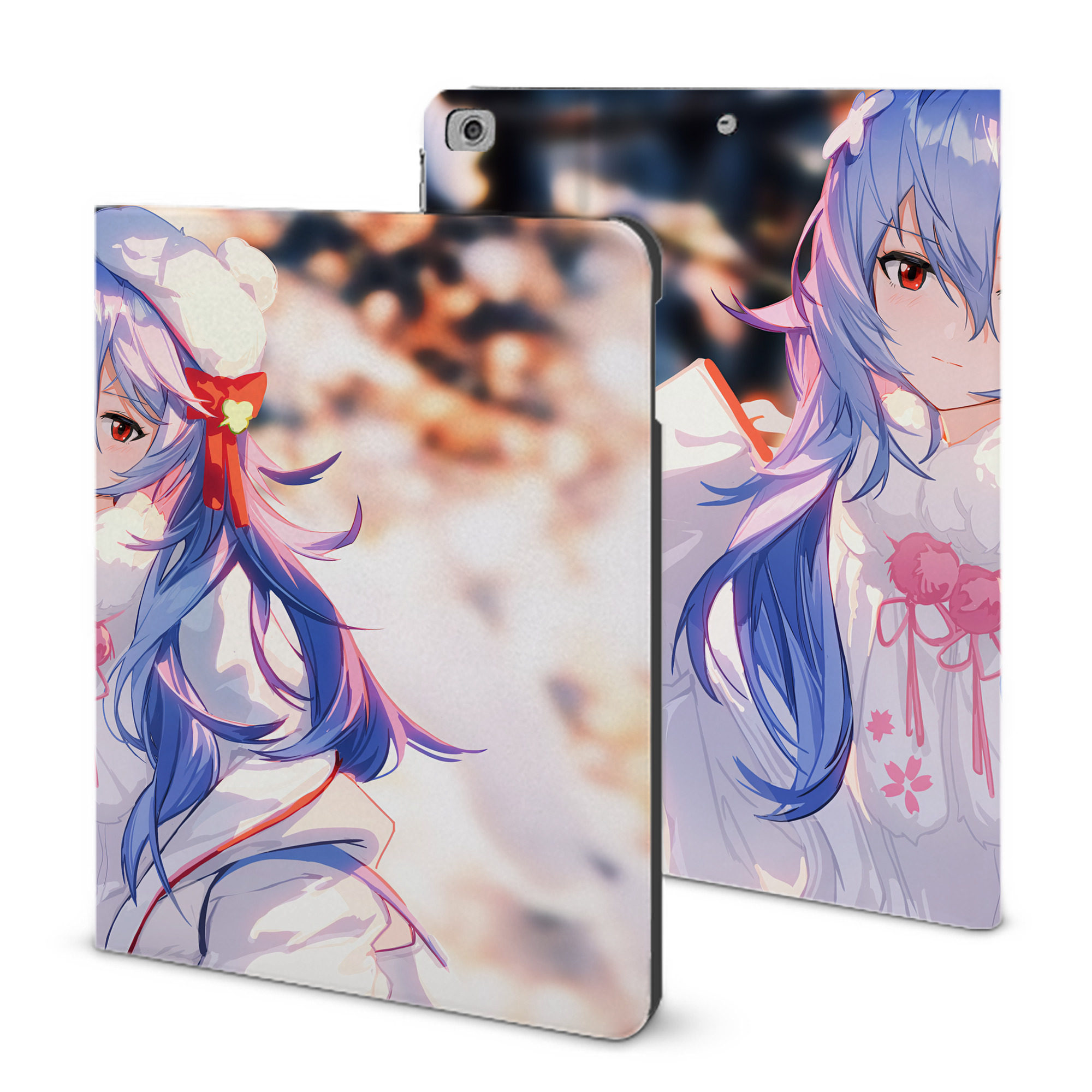 （画像用） EVA 新世紀エヴァンゲリオン IPad ケース ブック型 PUレザー TPU 耐衝撃 軽量 薄型 ペン収納なし 全面保護 IPad 各モデル対応